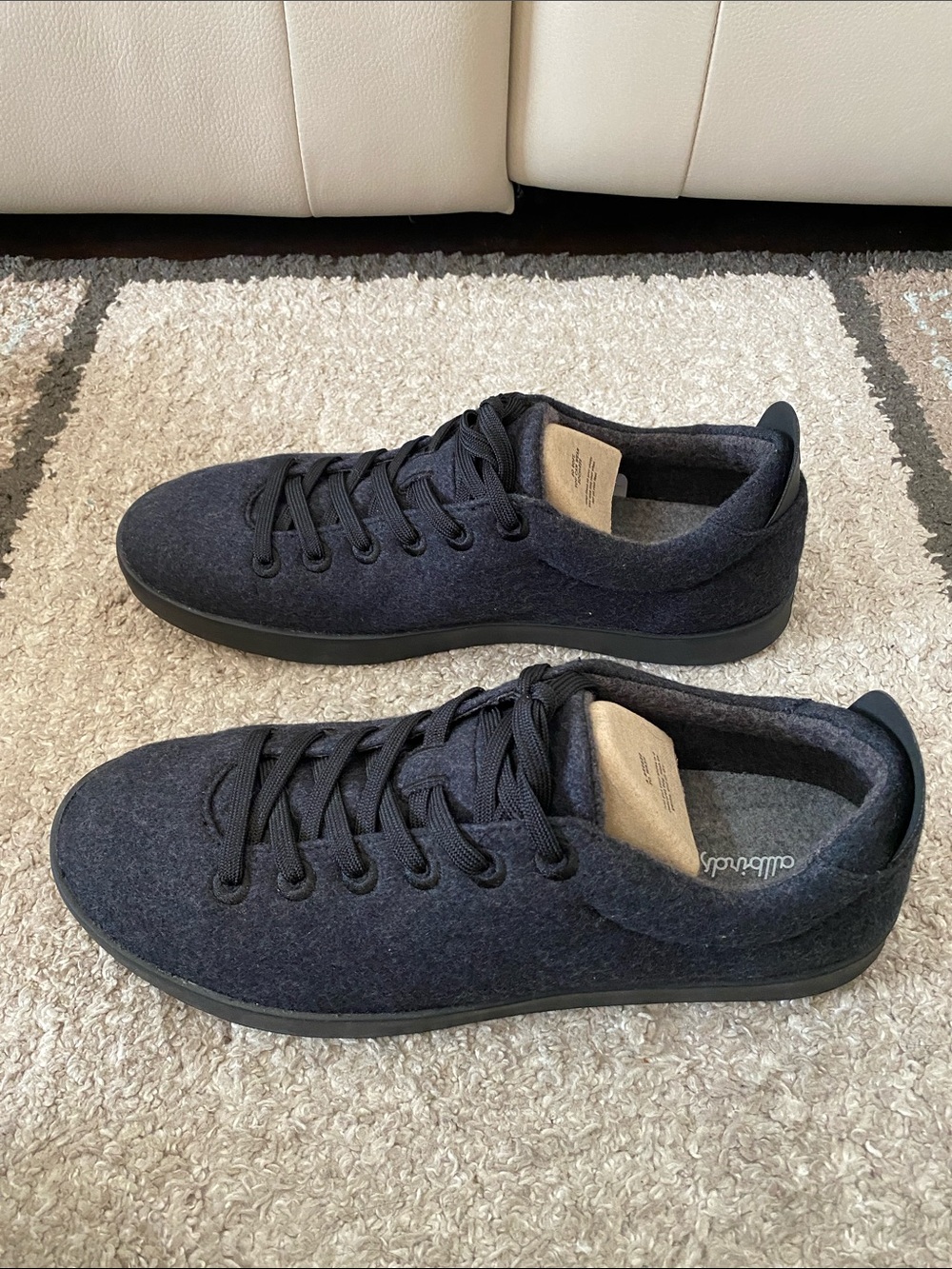 Allbirds Wool Pipers lace up sneakers men’s size 13